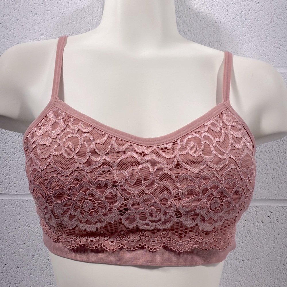 Floral adjustable strap bralette​​​​​​​​​​